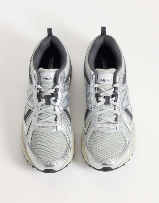 New Balance 410 Sneaker in Grau und Blau, 2 von 5