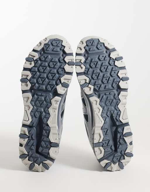 New Balance 410 sneakers grigie e argentate, 4 di 5