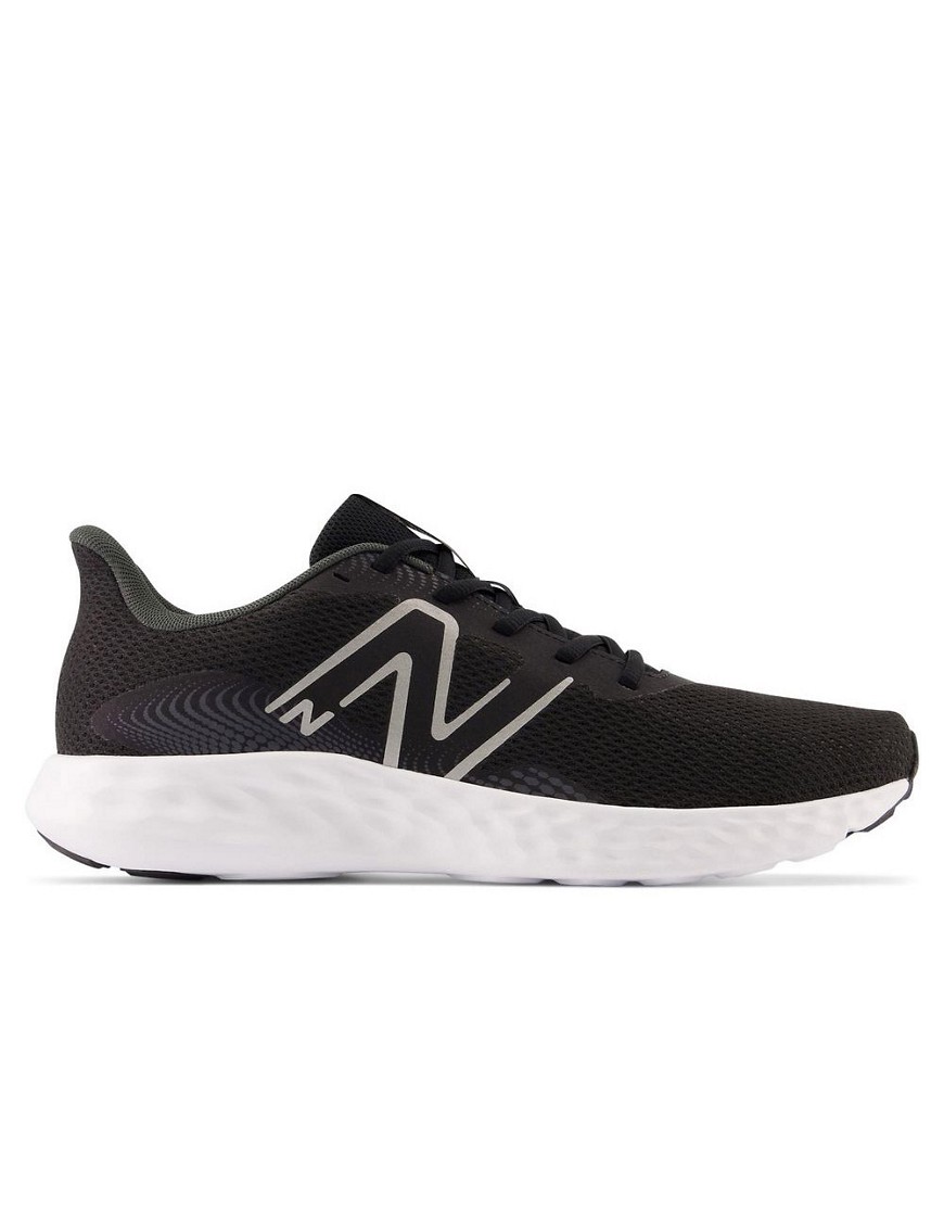 New Balance 411v3 trainers in black