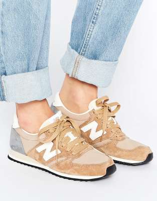 new balance femme noir et camel