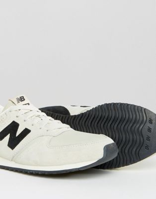 New Balance 420 Grey And Black Suede 