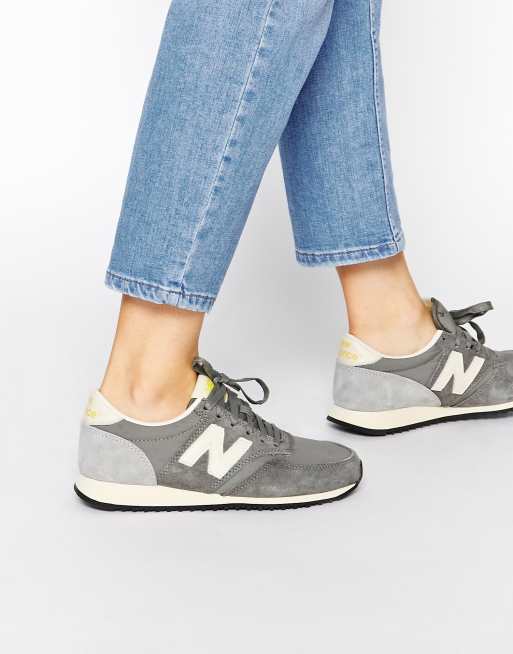 genie avontuur vacuüm New Balance 420 Grey Vintage Trainers | ASOS