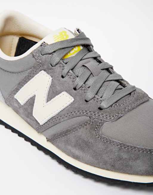 New Balance 420 Grey Vintage Trainers | ASOS