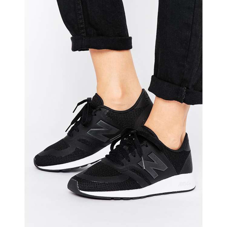 New balance 420 black best sale and white