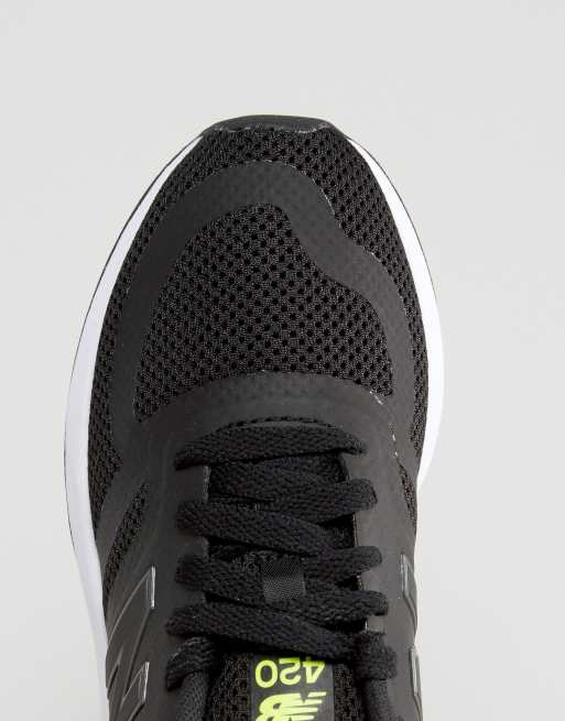 New balance 420 micro 2025 mesh trainers in black