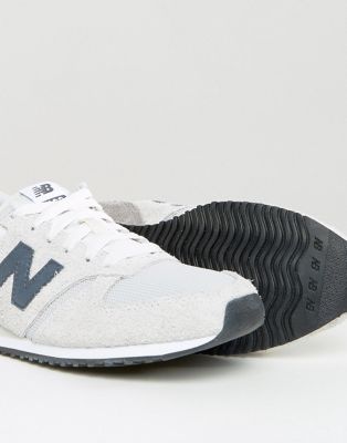 new balance 420 neutral suede trainers