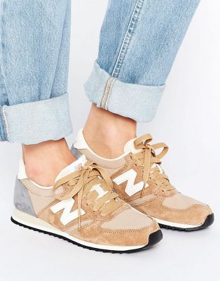 New Balance 420 Trainers In Beige | ASOS