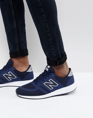 new balance 420 trainers in navy