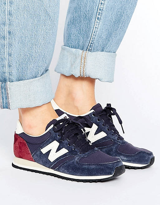 New Balance 420 Trainers In Navy | ASOS