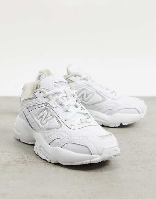 New Balance - 452 - Baskets - Blanc/gris | ASOS New Balance - 452 - Baskets - Blanc/gris | ASOS