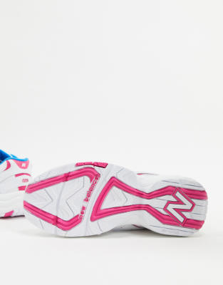 new balance 452 chunky trainers in pink