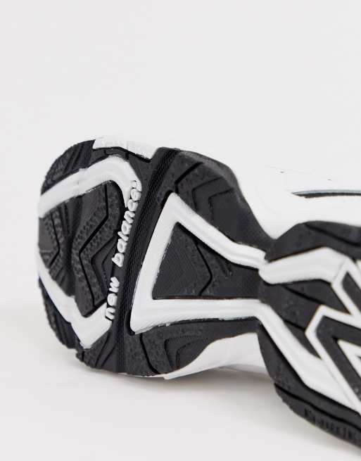New Balance 452 chunky sneakers in white, 3 of 4