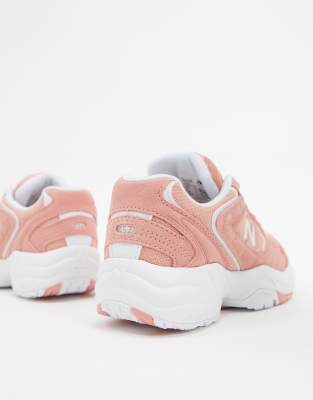 new balance 452 rosa e cinza