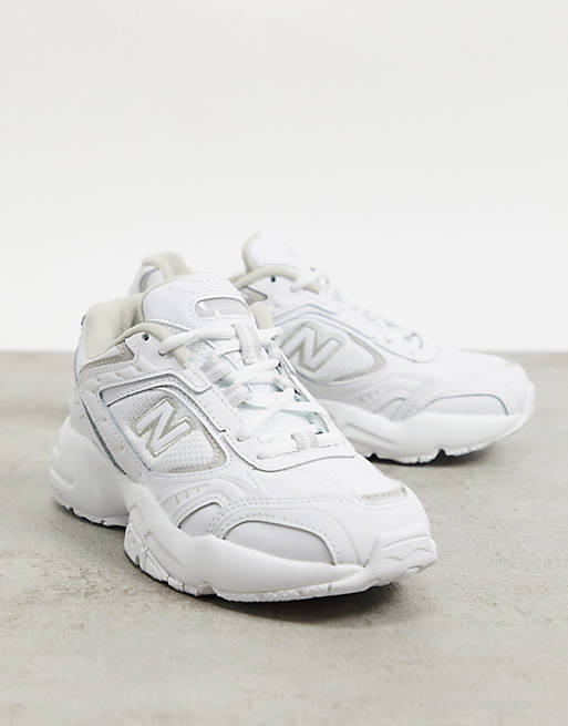 New Balance - 452 - Sneakers in wit/grijs