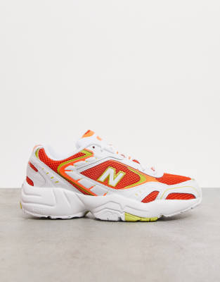 new balance running orange