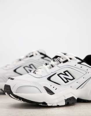 new balance 452 white trainers