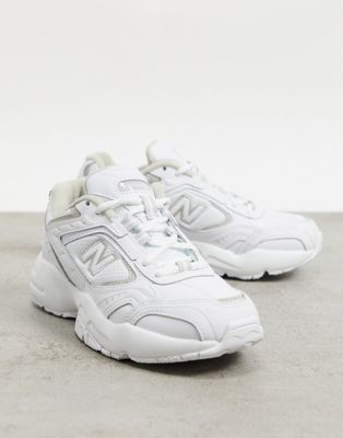 New Balance 452 trainers in white/grey | ASOS