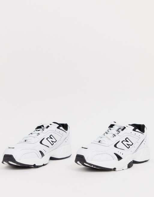 New Balance 452 Chunky Trainers In White | vlr.eng.br