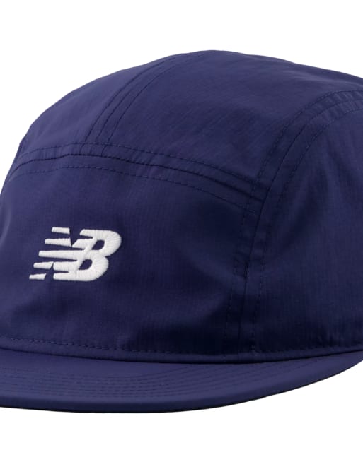 New Balance - '47 - Cappello da corsa a 5 pannelli blu navy, 3 di 4