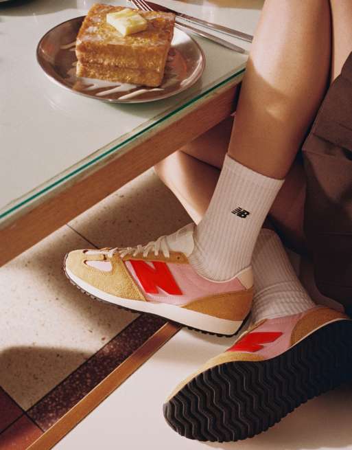 New Balance - 471 - Brune og lyserøde sneakers