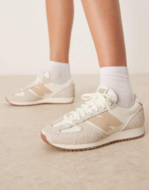 New Balance - 471 - Råhvide/gråbrune sneakers 
