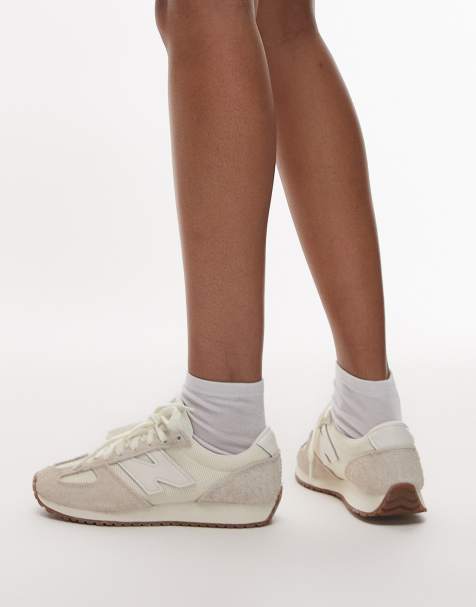 New Balance - 471 - Sneakers beige e bianche con suola in gomma - view 1