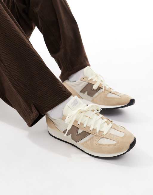New Balance - 471 - Sneakers in lichtbruin en beige, 4 van 5