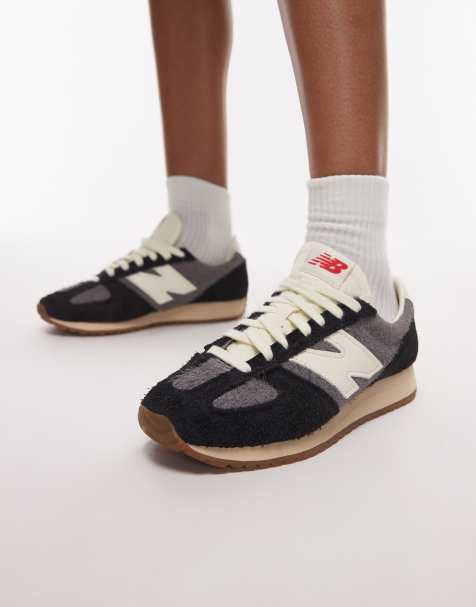 New Balance - 471 - Sorte og beige unisex-sneakers - view 1