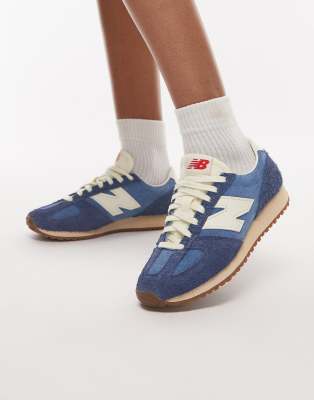 New Balance - 471 - Unisex-Sneaker in Blau mit Gummisohle