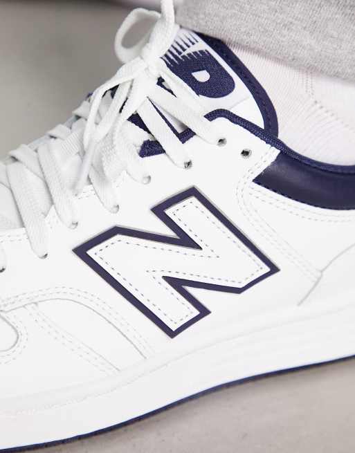 New balance bleu marine et blanc on sale