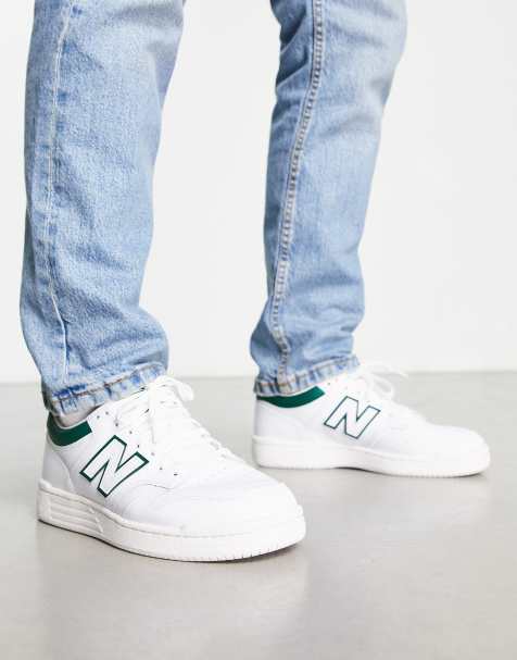 New Balance – 480 – Biało-zielone buty sportowe - view 1