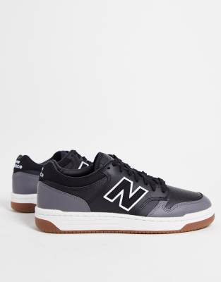 New Balance 480 Court Sneakers In Black ModeSens