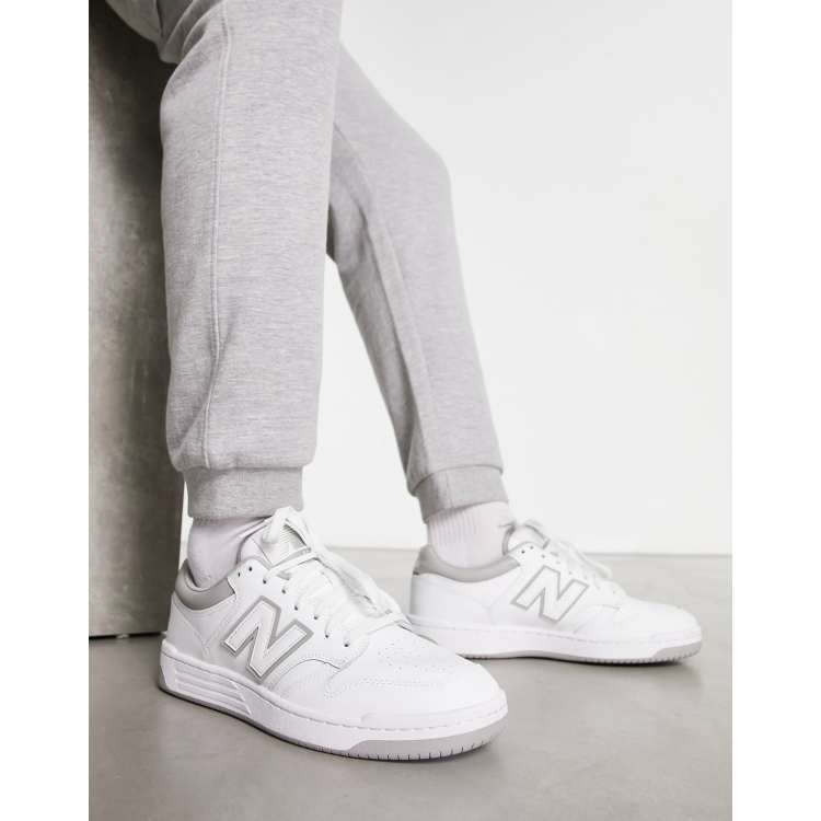 New balance cheap gray and white