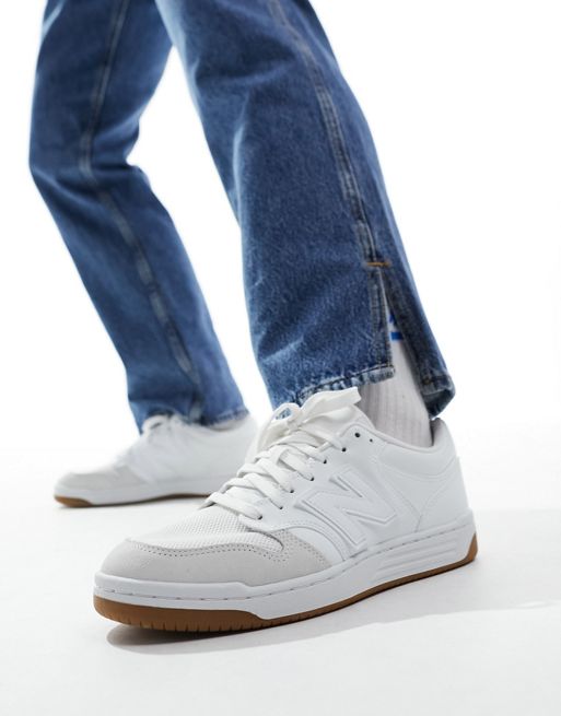 New Balance - 480 - Sneakers in wit met rubberen zool