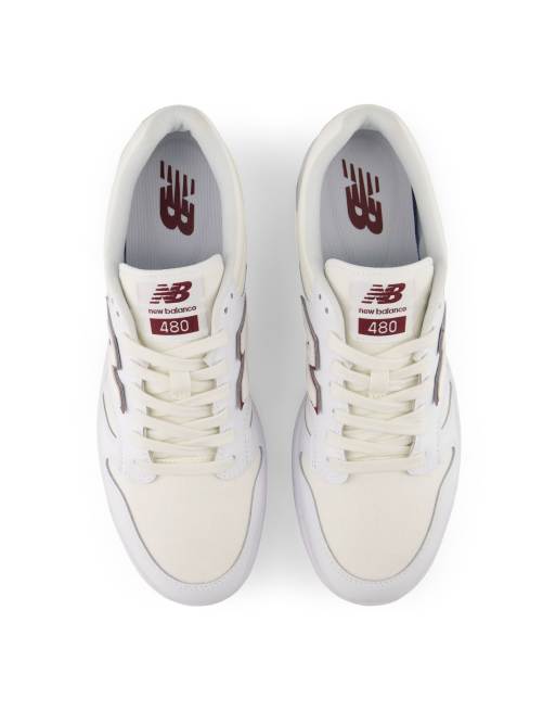 New Balance - 480 - Sneakers in zeezout wit, 2 van 4