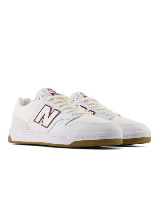 New Balance - 480 - Sneakers in zeezout wit, 4 van 4