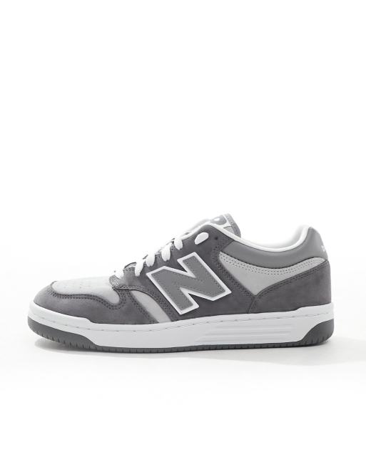 New Balance 480 suede trainers in grey