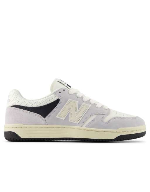 New Balance 480 trainers in grey, 4 of 4