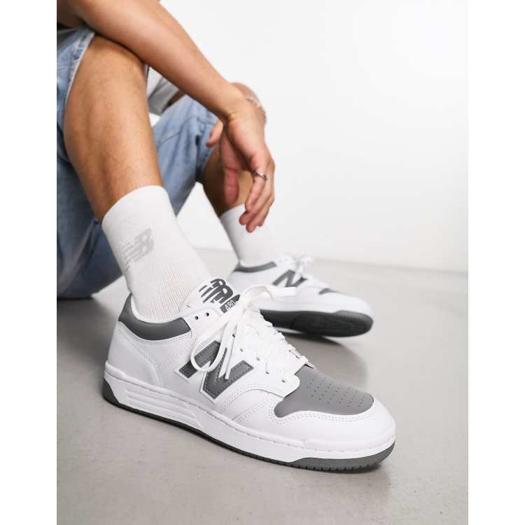 New Balance 480 trainers in white and grey | ASOS
