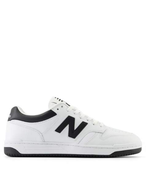 New Balance 480 trainers in white - view 1