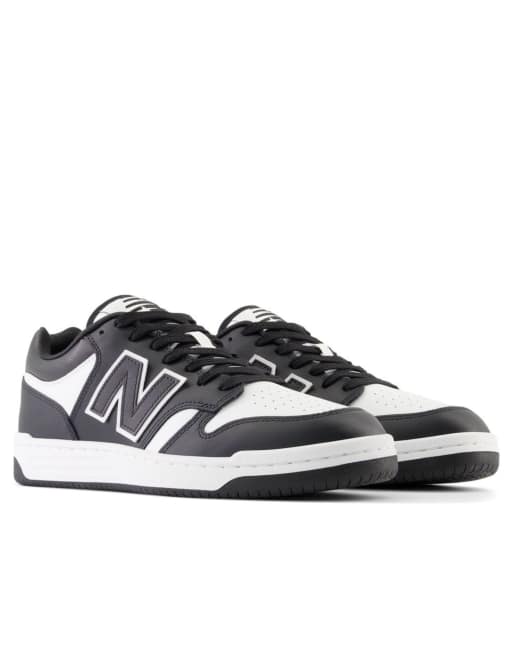 New Balance 480 trainers in white, 2 of 4
