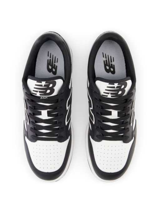 New Balance 480 trainers in white, 4 of 4