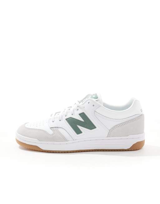 New Balance – 480L – Biało-szare buty sportowe unisex, 2 z 5