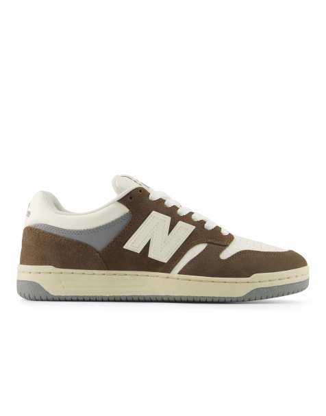 New Balance - 480P - Zapatillas de deporte marrón cortado - view 1
