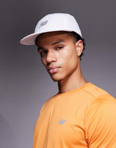 New Balance – 5-Panel-Sportmütze in Weiß - view 1