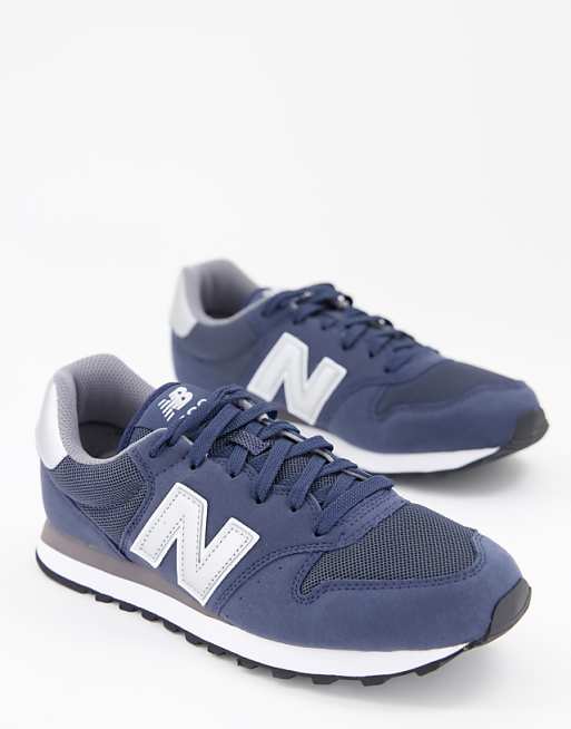 New Balance - 500 - Baskets classiques - Bleu marine New Balance - 500 - Baskets classiques - Bleu marine