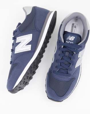 new balance 500 bleu marine