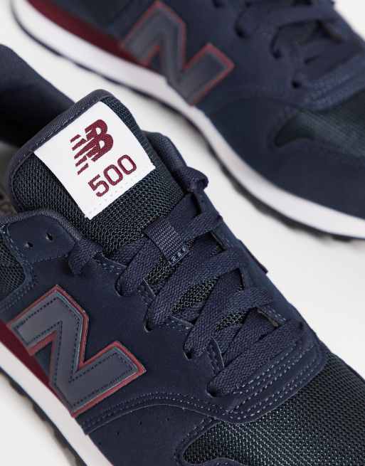 New balance 500 outlet bleu marine