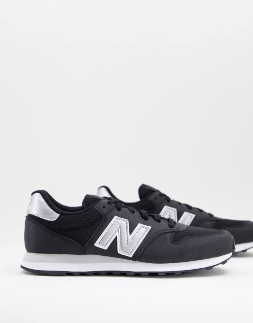 New Balance 500 Baskets classiques Noir ASOS