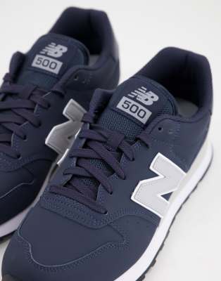 new balance 500 blu navy